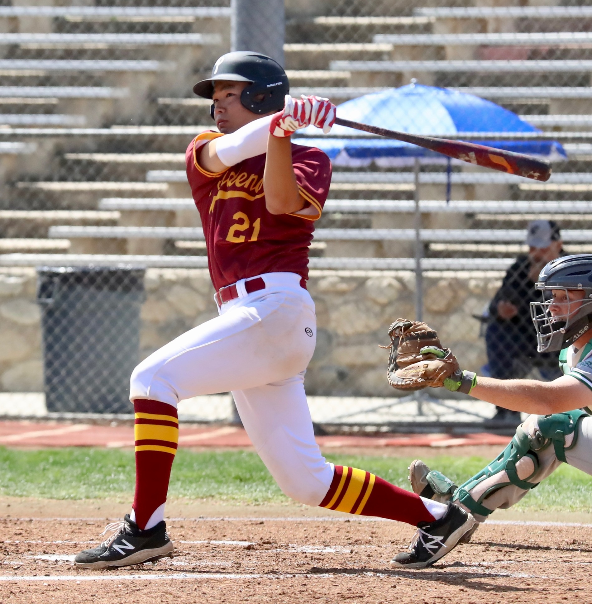 Toshiki Kuriya has become a solid hitter since becoming the team's regular third baseman in March.