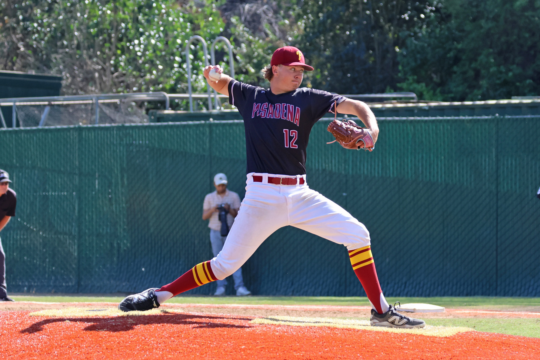 Connor Campbell in action (photo by Richard Quinton).