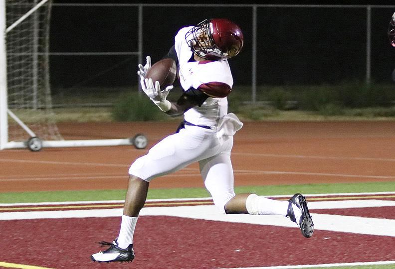 Sophomore transfer WR Stevie Williams scored two touchdowns and a 2-point conversion in Saturday's season finale.