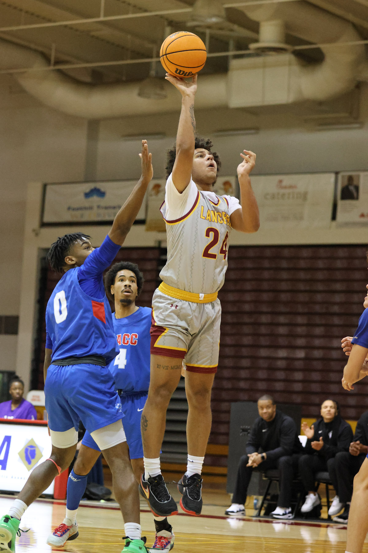 Kaiden Fine helped lift PCC in Friday's win (photo by Richard Quinton).