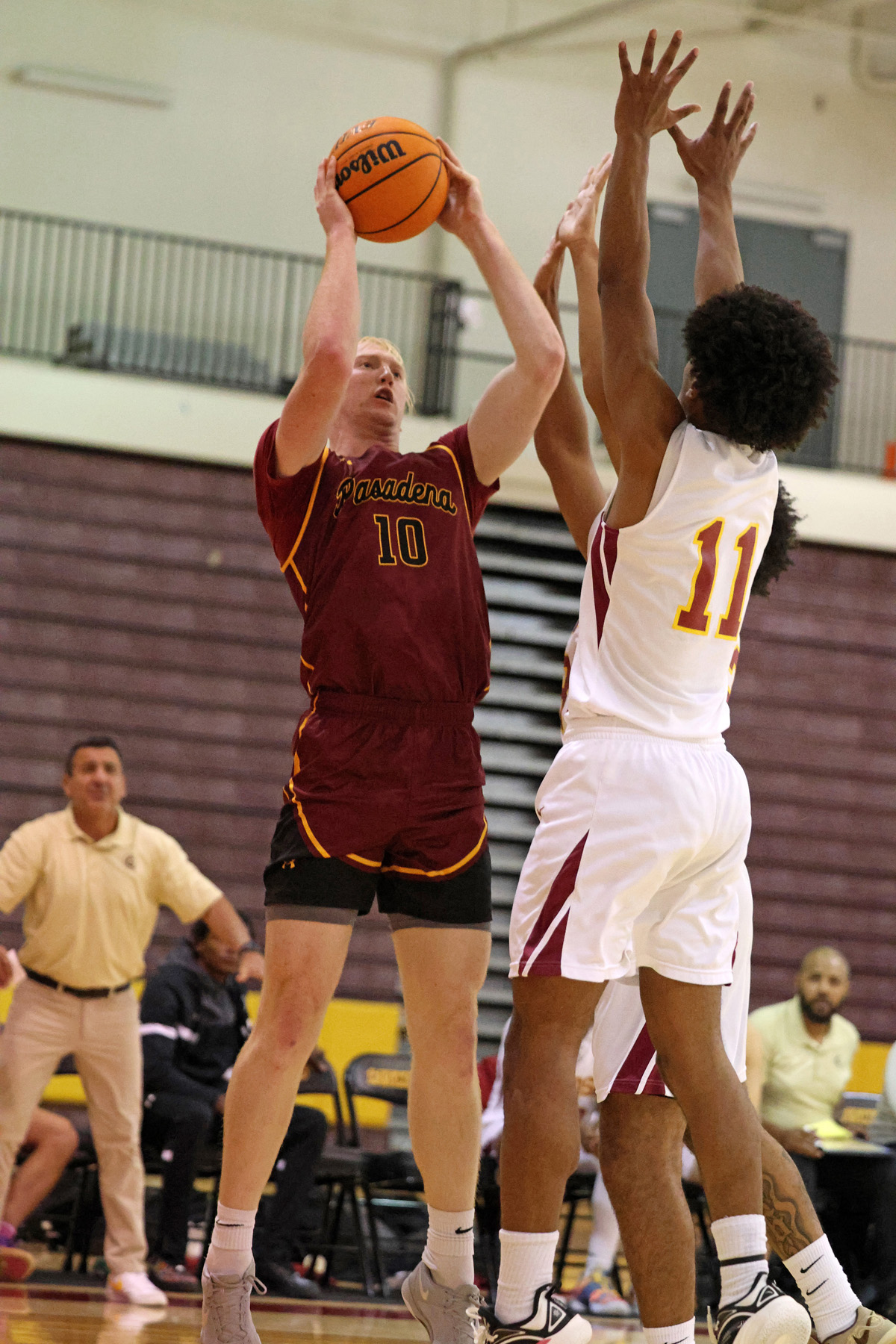 Cooper Creamer came up with a season-best performance last night (photo by Richard Quinton).