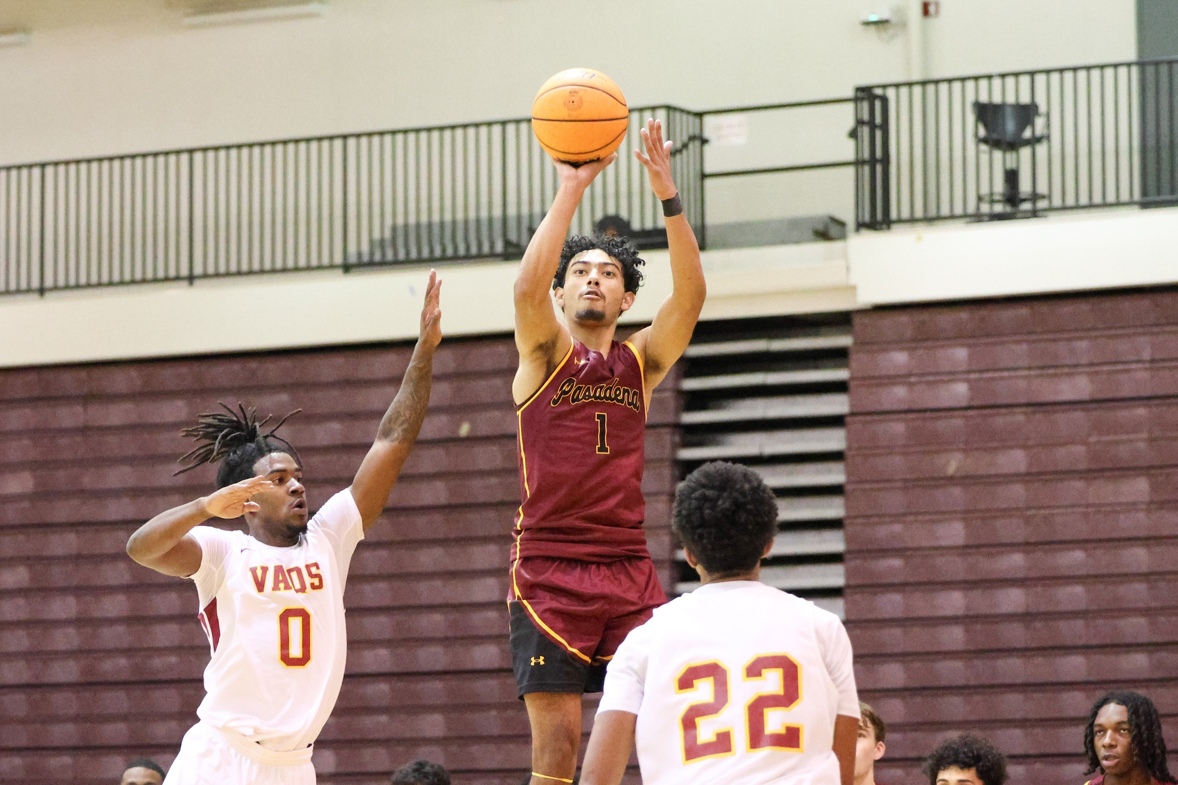 Jalen Vazquez is the state-leader in assists for the Lancers (photo by Richard Quinton).