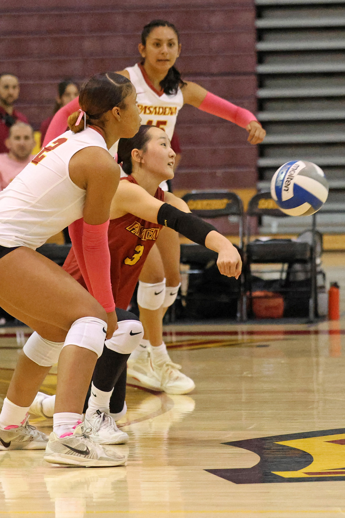 Juyeon Lee in action during Friday's win (photo/gallery by Richard Quinton).