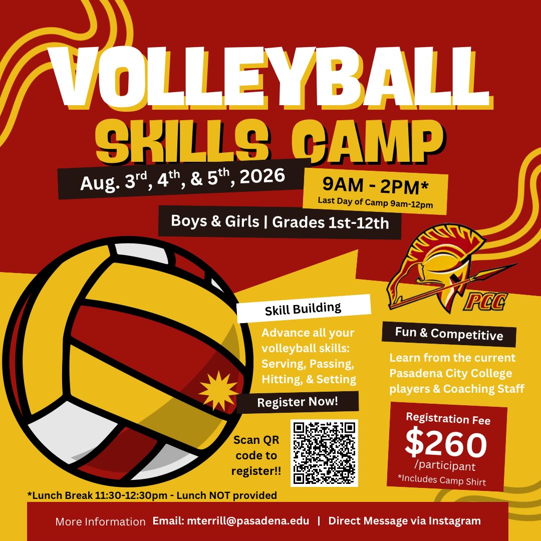 Women's Volleyball Hosts Annual Skills Camp Aug. 3-5